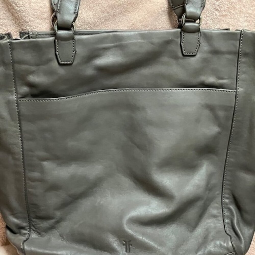 Nice Leather Gently used Frye Tote Handbag